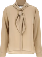 Beige Silk Blouse 1