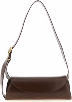 Brown Calfskin Shoulder Bag 1