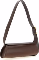 Brown Calfskin Shoulder Bag 2
