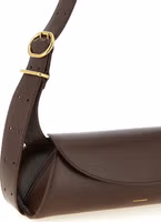 Brown Calfskin Shoulder Bag 3