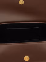Brown Calfskin Shoulder Bag 4
