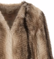 Brown Polyester Full-Length Jacket 3