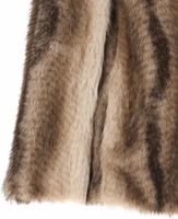 Brown Polyester Full-Length Jacket 4