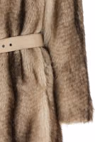 Brown Polyester Coat 4