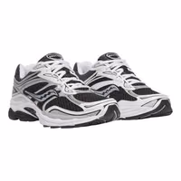 Black And White Synthetic Athletic Sneakers 2