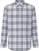 Blue Cotton Pattern Shirt 1