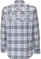 Blue Cotton Pattern Shirt 3