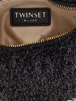 Black Polyester Handbag 4