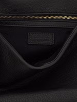 Black Lamb Leather Shoulder Bag 4