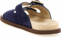 Blue Calfskin Slides 3