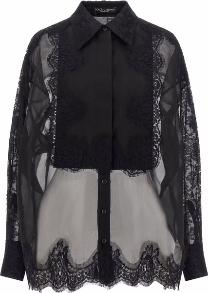 Black Silk Blouse