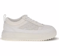 White Polyamide Athletic Sneakers 1