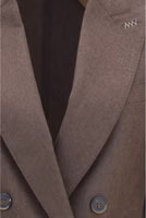 Brown Cashmere Blazer 3