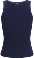 Blue Viscose Tank Tops 2