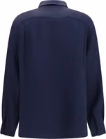 Blue Silk Shirt 2