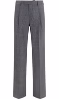 Gray Polyester Dress Pants 1