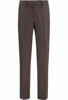 Brown Viscose Dress Pants 1