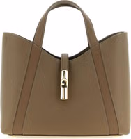 Gray Calfskin Tote Bag 1