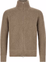Beige Wool Full-Length Jacket 1