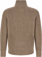 Beige Wool Full-Length Jacket 2