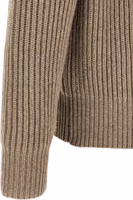 Beige Wool Full-Length Jacket 4
