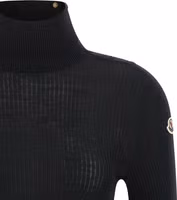 Black Virgin Wool Cardigan 3