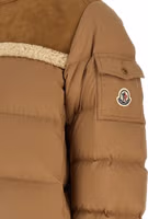Beige Polyester Full-Length Jacket 4