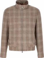 Brown Wool Full-Length Jacket 1