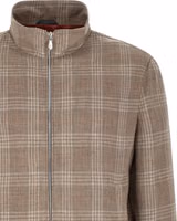 Brown Wool Full-Length Jacket 3