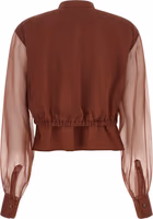 Brown Cotton Blouse 2