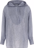 Blue Linen Blouse 1