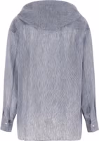Blue Linen Blouse 2
