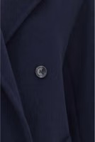 Blue Wool Oves Aries Full-Length Jacket 3