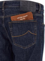Blue Cotton Slim Fit Jeans 4