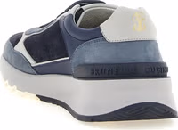 Blue Calfskin Athletic Sneakers 3