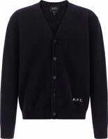 Blue Wool Cardigan 1