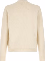 White Wool Cardigan 2