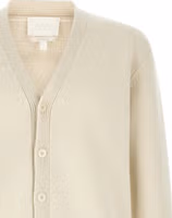 White Wool Cardigan 3