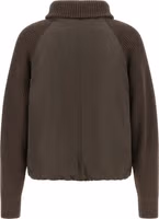 Brown Cotton Full-Length Jacket 2