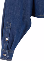 Blue Cotton Blouse 4