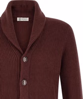 Bordeaux Cotton Cardigan 3