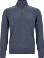 Blue Cashmere Cardigan 1