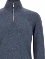 Blue Cashmere Cardigan 3