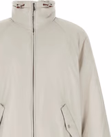 White Polyester Shell Jacket 3