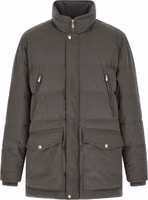 Gray Polyamide Parka 2
