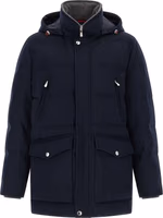Blue Wool Parka 1