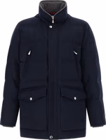 Blue Wool Parka 2