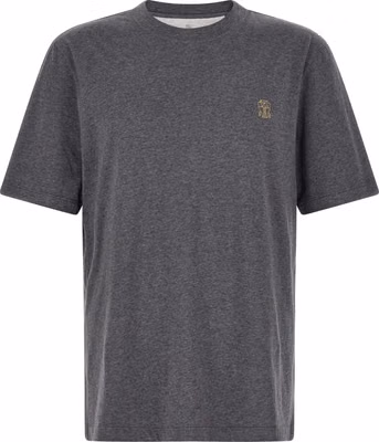 Gray Cotton T-Shirt
