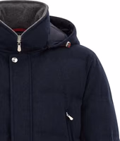 Blue Wool Parka 4