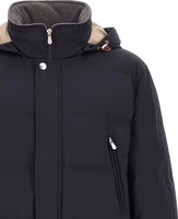 Blue Polyamide Parka 4